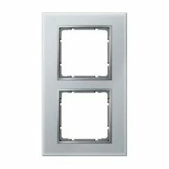 Neu 🤩 HAGER B7? RAHMEN 2 GLAS-ALUMINIUM-PFOSTEN 🎁