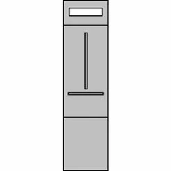 Billig 🌟 HAGER ZU21A EINBAUSATZ, UNIV.Z, H HE 900MM, 1-ZP. ✔️