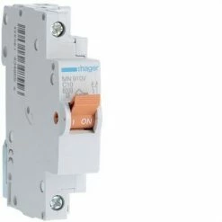Budget 🛒 HAGER MN910V | Leistungsschalter MN 1P+N 10A Kurve C 💯