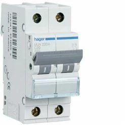 Großhandel 🛒 HAGER MUN516A | Leistungsschalter 1P+N 16A Kurve-C 6kA 🤩