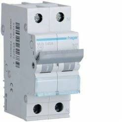 Besorgen 🎉 HAGER MUN540A | Leistungsschalter 1P+N 40A Kurve-C 6kA 🥰
