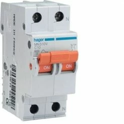 Am billigsten ❤️ HAGER MN232V | Leistungsschalter MN 2P 32A Kurve C 🛒