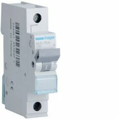 Angebote 😍 HAGER MUN110A | Leistungsschalter 1P 10A Kurve-C 6kA 🤩