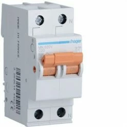 Beste Bewertungen von ❤️ HAGER MN520V | Leistungsschalter MN 1P+N 20A Kurve C 🛒