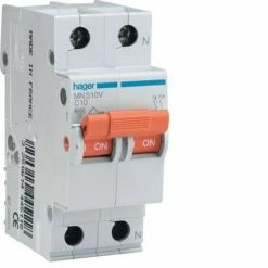 Bestpreis 😉 HAGER MN240V | Leistungsschalter MN 2P 40A Kurve C 🎁