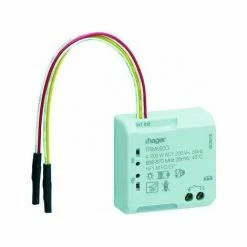 Bestes Angebot 😉 MODUL 2 EINGÄNGE + 1 AUSGANG - 2 LEITUNGEN - HAGER TEBIS TRM690G - FUNK 🤩