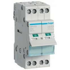 Besorgen 🛒 Hager Lasttrennschalter 25A 4 Pole 400VAc 2 Module SBN425 🎁