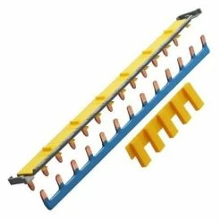Neu 🎁 HAGER SANVIS KIT PHASE POWER SUPPLY COMBS UND 13 MODULE - KBS763 😀