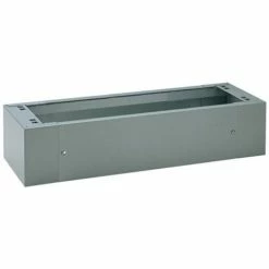 Budget ⌛ Hager Sockel Für Quadro Serie 5 Schaltkästen 685x260x150 Ral 7042 FM450 💯
