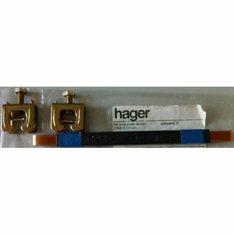 Bester Verkauf 👏 Hager PE/N-Verbinder N75B ❤️ 1 Bester Verkauf 👏 Hager PE/N-Verbinder N75B ❤️