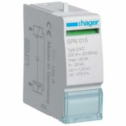 Großhandel 🤩 Hager Überspannungsableitermodul SPN015 💯