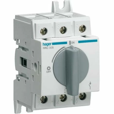 Neu ✨ Hager Lasttrennschalter HAC310 😉 1 Neu ✨ Hager Lasttrennschalter HAC310 😉