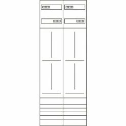 Neu 🎉 Hager Komplettfeld ZK52P7K ⭐