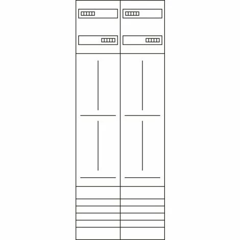 Neu 🎉 Hager Komplettfeld ZK52P7K ⭐ 1 Neu 🎉 Hager Komplettfeld ZK52P7K ⭐