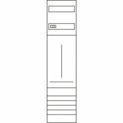 Aktion 🌟 Hager Komplettschrank, Univers Z ZB313M1N 😀